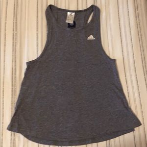 ADIDAS Grey Workout Tank SMALL